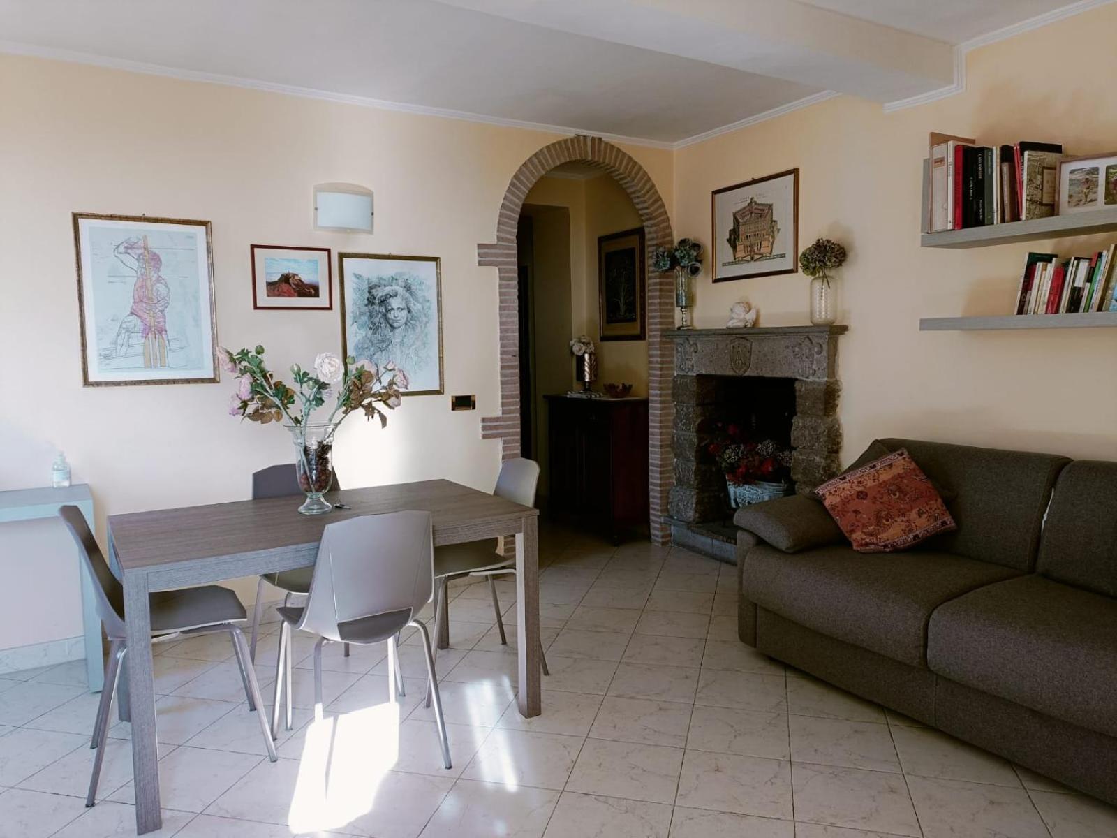 Ferienwohnung La Casa Del Sole Caprarola Exterior foto